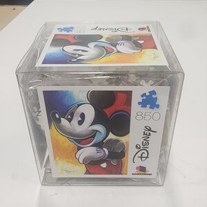 Disney Mickey Mouse Puzzle And Art Poster